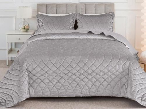 покрывало tango roxette rox2426-17 240*260 из ткани Велюр в категории С наволочками рисунок 