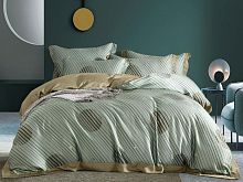 фото кпб primavelle tencel 40 maelis двуспальное из ткани Тенсел Полоса Горох/Круги