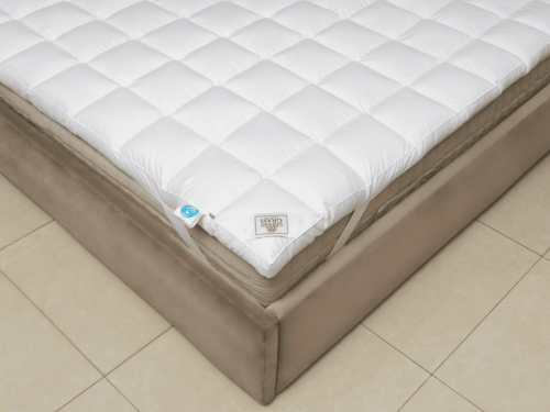 перина 200x200 пуховая кассетная royal down grass 66122 из ткани Твил в категории  рисунок  фото 4