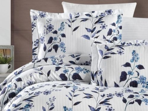 фото КПБ Karven Stripe Satin-SB013 Евро 4 наволочки  артикул N250 -SB013 фото 2