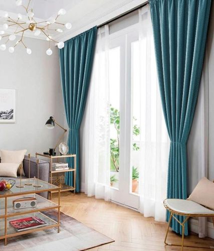 набор штор блэкаут tango nature 150x272 - 2 шт. (n150272-09) из ткани Рогожка в категории  рисунок  фото 4