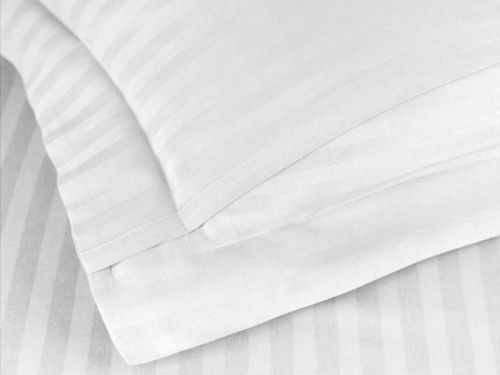фото КПБ Karven Stripe Satin-SS 015 кремовый Евро 4 наволочки  артикул N163-SS 015 фото 2