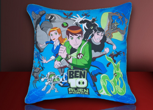 декоративная подушка tango ben 10 pd210 из ткани Искусственный шелк в категории Декоративные рисунок 