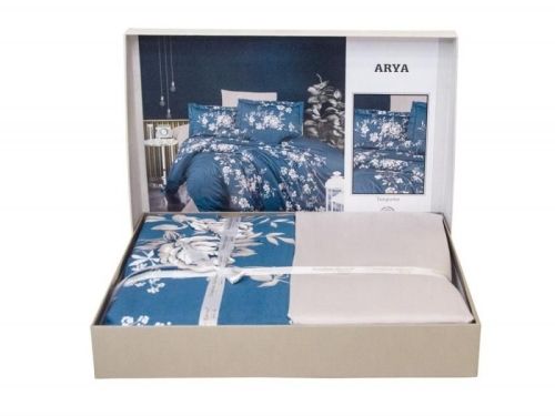 фото КПБ Karven Arya Turquoise семейное Цветы артикул N026 ARYA TURQUOISE фото 2