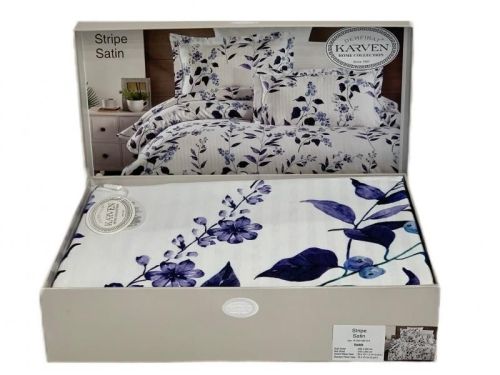 фото КПБ Karven Stripe Satin-SB013 Евро 4 наволочки  артикул N250 -SB013 фото 5