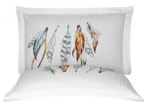 фото КПБ Karven Stripe Satin-SB012 Евро 4 наволочки  артикул N250 -SB012 фото 4